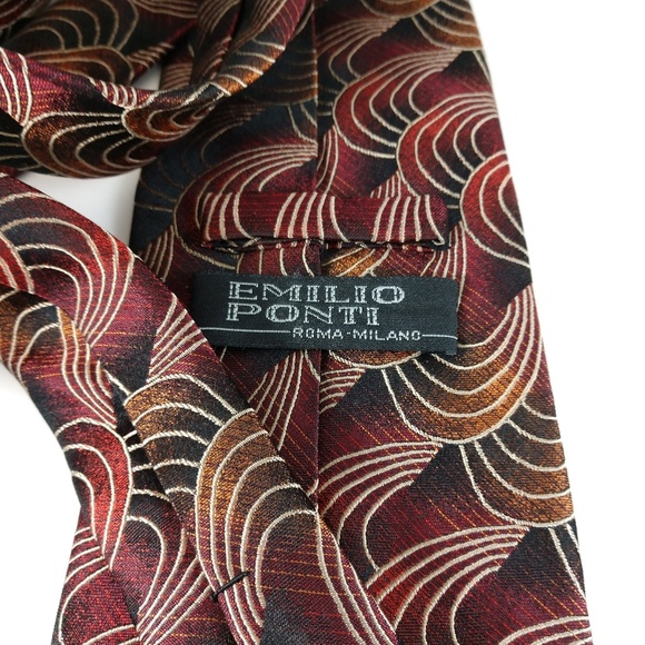 Emilio Ponte men's tie - Picture 5 of 8